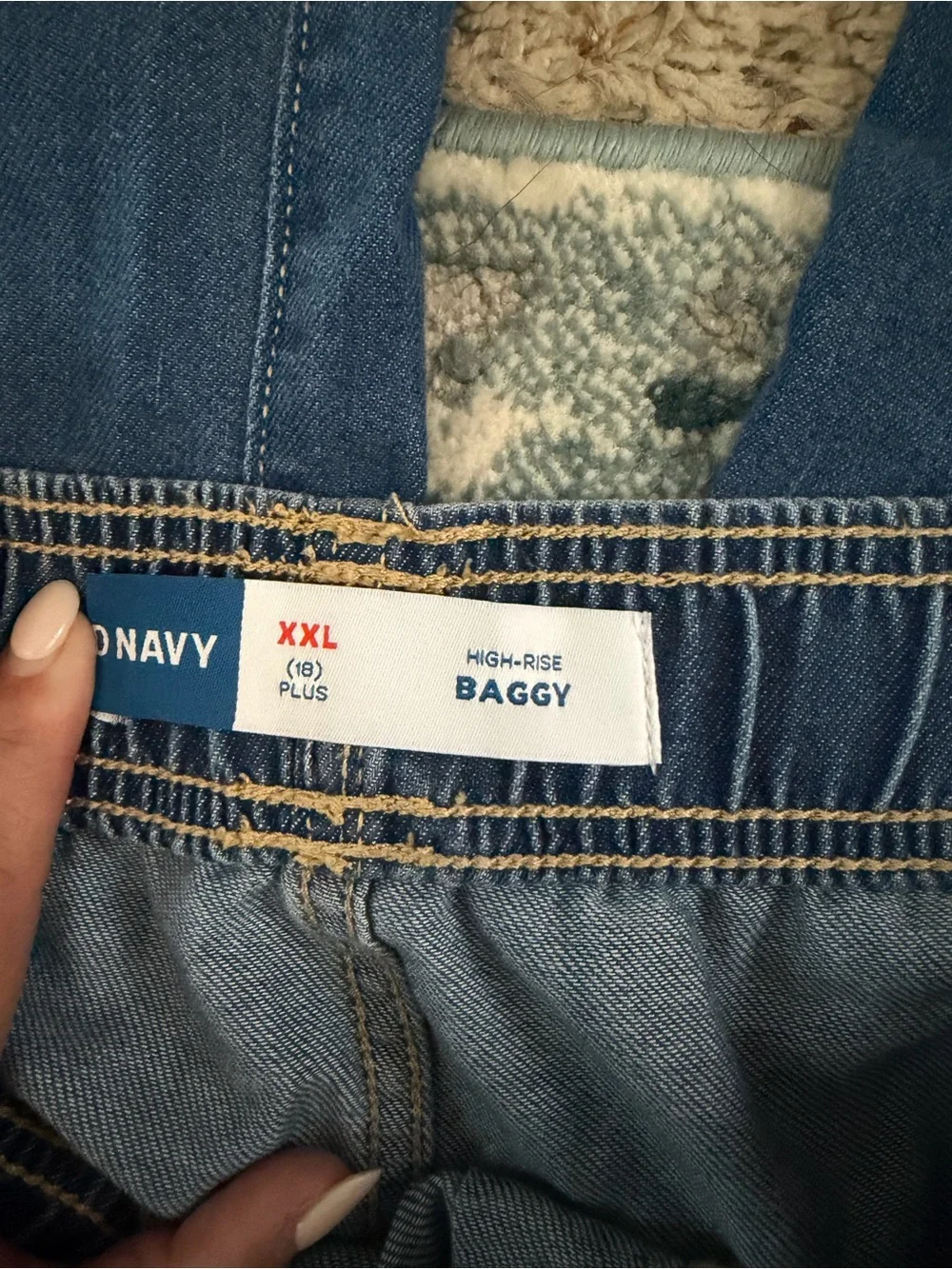 Old Navy kids Size Wide-Leg Jeans in Blue